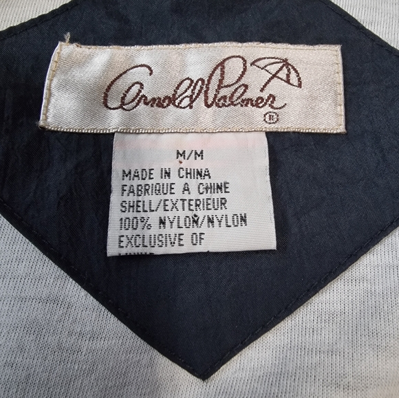 Arnold Palmer⛱️ Vintage Oversized Nylon Windbreaker Jacket - Picture 6 of 10
